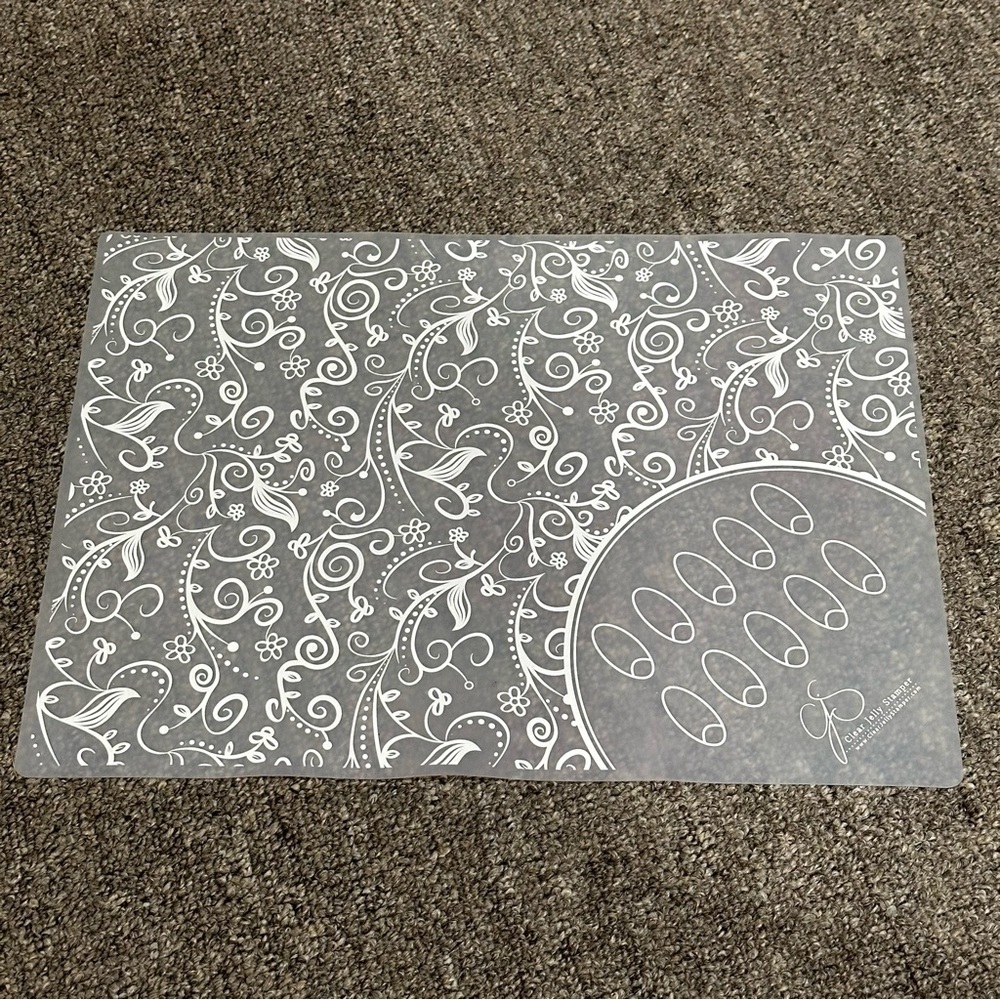 Clear Jelly Stamper Nail Art Mat